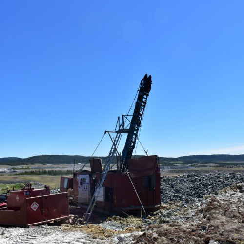 Forage sur le site de Troilus