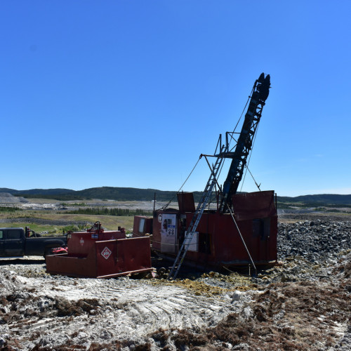 Forage sur le site de Troilus